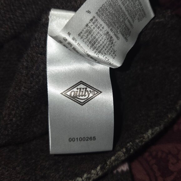 Oilily Lacey Bottom Long Sleeve Wool Blend Cardigan Sweater Woman's Size XL - Picture 10 of 11